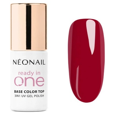 NeoNail READY IN ONE One Berry Red 12 3v1 gél lak na nechty 7,2 ml