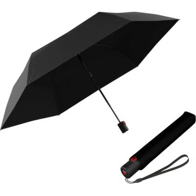 Knirps U.200 Black with black elegantní plně automatický deštník