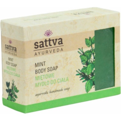 Sattva bylinné mydlo s mätou 125 g