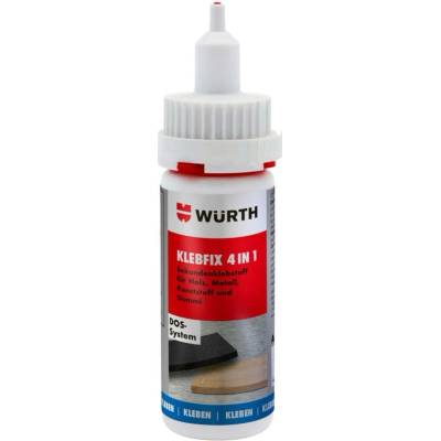 Würth Sekundové lepidlo Klebfix 4-v-1 50g - 0893423