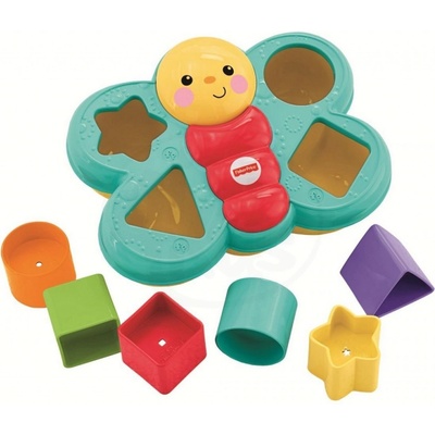 Fisher-Price farebný motýľ s vkladačkami – Hledejceny.cz