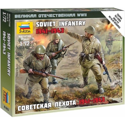 Zvezda Soviet Infantry 1941 6103 1:72