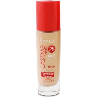 Rimmel London Lasting Finish Breathable 25HR SPF20 dlhotrvajúci make-up so stredným krytím 200 Soft Beige 30 ml