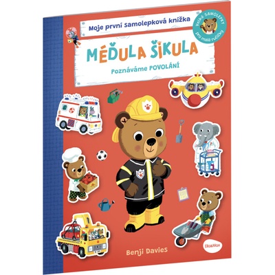 Méďula Šikula poznáváme povolání samolepková knížka