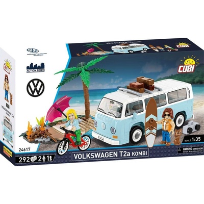COBI 24617 Action Town 1:35 Automobil Volkswagen T2a KOMBI