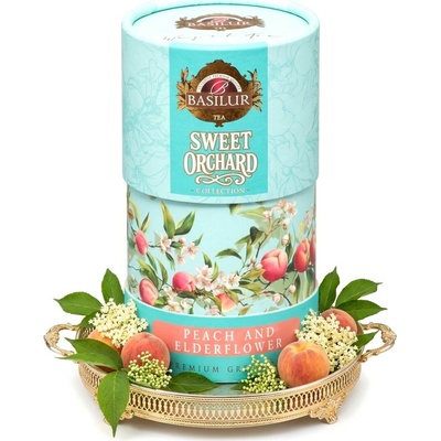 BASILUR Sweet Orchard Peach & Elderflower 75 g