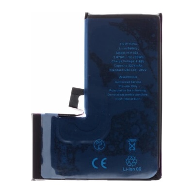 Baterie pro iPhone 15 Pro 3274mAh Li-Ion Resetted (Bulk)