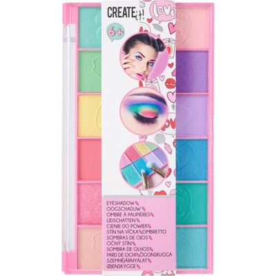 Alltoys Canenco Oční stíny Creat it! 12 ks