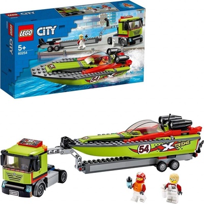 LEGO® City 60254 Přeprava závodního člunu
