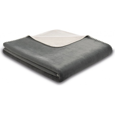 Biederlack Soft & Cosy Anthracite Deka 150x200
