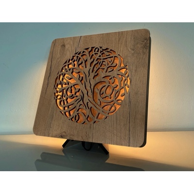 Li-Go Strom života lampa 31x31cm dub B 3705 – Hledejceny.cz