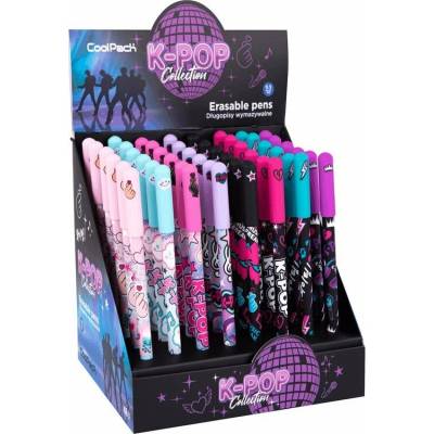 CoolPack K POP Gumovací propiska s víčkem