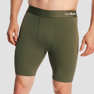 GymBeam Šortky Boxing Combat Olive Grey