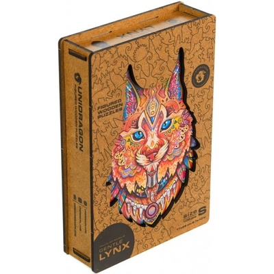 Unidragon Animals lynx 105 dílků