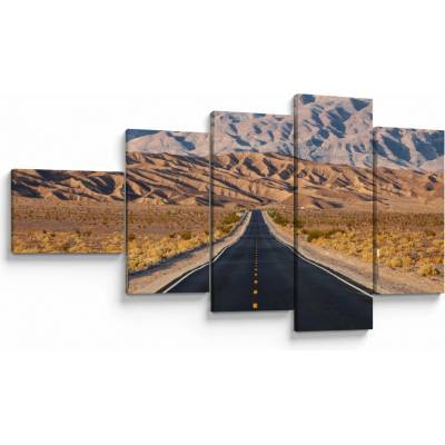 Obraz - Death Valley, Kalifornia, USA, päťdielne 110x60 cm