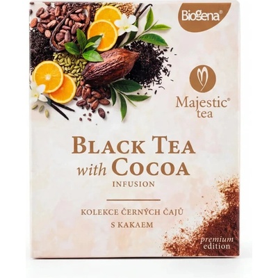 Biogena Black tea with cocoa 40 x 2 g