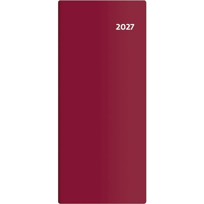 HELMA 365 Diář kapesní - Torino měsíční - bordó PT01-03-27