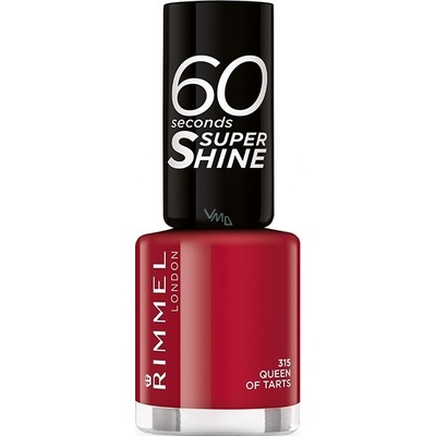 Rimmel London 60 Seconds Super Shine Nail Polish 315 Queen Of Tarts 8 ml