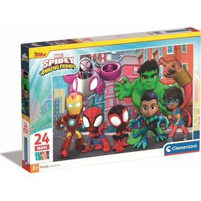 Clementoni Spidey a jeho úžasní priatelia MAXI 24 dielov