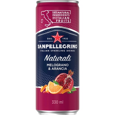 San Pellegrino Limonáda granátové jablko + pomeranč 330 ml