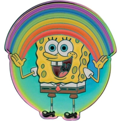 FaNaTtik SpongeBob SquarePants Odznak Rainbow Limited Edition