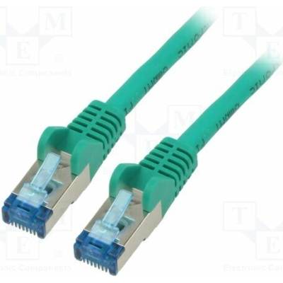 Goobay 69382 Patch S/FTP Kat: 6a RJ45 vidlice z obou stran lanko Cu