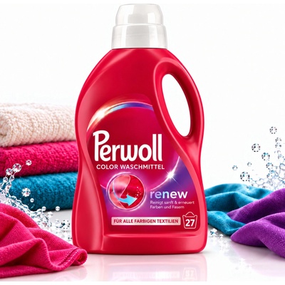Perwoll Renew Color prací gel 1,35 l 27 PD