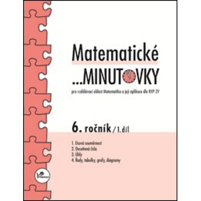 Matematické minutovky pro 6. ročník 1. díl - Hricz Miroslav