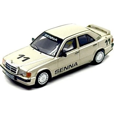 Mini Gt MERCEDES-BENZ 190E 2.3-16 nr.11 AYRTON SENNA RACE OF CHAMPIONS 1984 1:64
