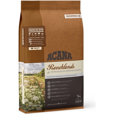 Acana Regionals Ranchlands Beef Lamb Herring Bison Salmon 11,4 kg