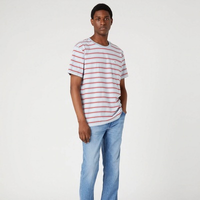 Wrangler Pocket Tee Fiery Red W7B8EEXBP