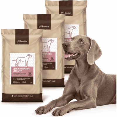 Panakei Ultra Premium Vitality Hovädzie Morčacie 27 kg