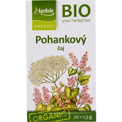Apotheke BIO SELECTION Pohankový bylinný čaj 20 x 1,5 g