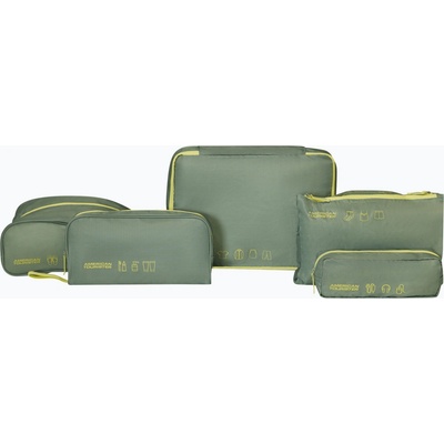 American Tourister Packing olive/lime