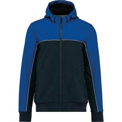 Kariban WK450 pracovná softshell bunda modrá Navy-modrá