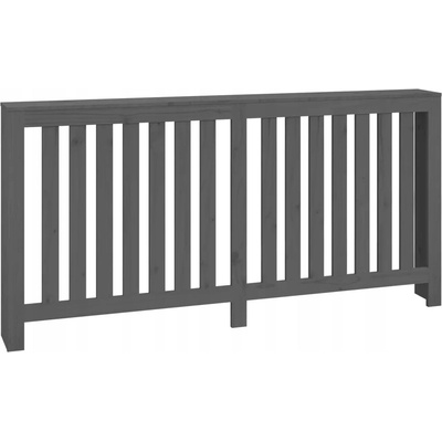 Kryt na radiátor MDF deska 169 x 84 cm bílý