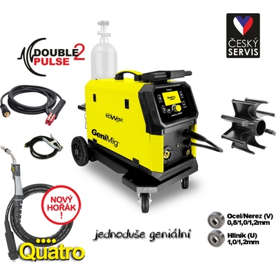 Kowax Svářečka CO2 GeniMig 240 DP LCD Synergy - výhodný SET KWXSTGM240DP