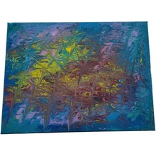 Originální obraz Do hlubin oceánu, 40 x 30 cm