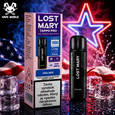 Lost Mary Tappo cartridge USA Mix 1 x 2 ml 20 mg