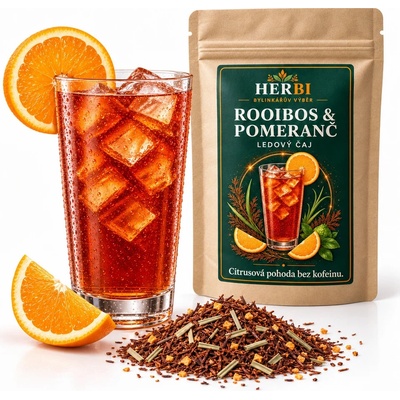Herbi Rooibos & pomaranč ľadový čaj 0,5 kg