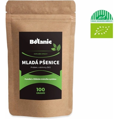 Botanic Mladá pšenice Prášek z obilniny Bio 100 g