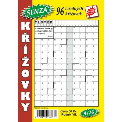 Senza číselné křížovky 4/2026