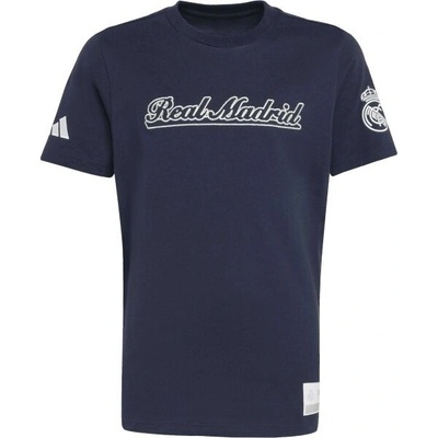 adidas REAL MADRID FC US TEE Y Dětské triko, tmavě modrá
