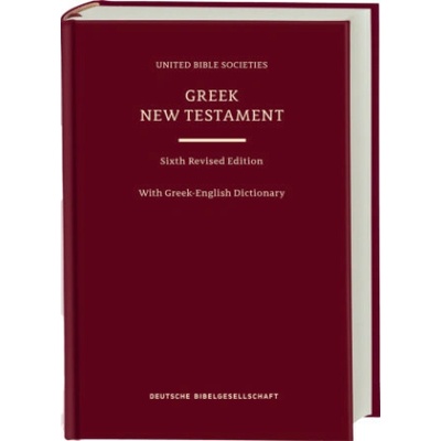 Greek New Testament GNT6. With Greek-English Dictionary