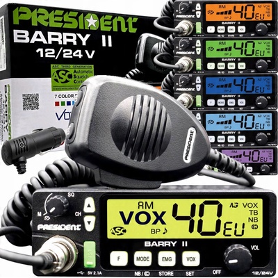 President BARRY II FM ASC 12/24 V