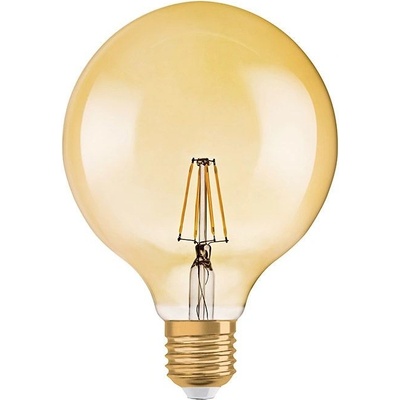 Osram Vintage 1906 LED žiarovka, 6,5 W, 720 lm, teplá biela, E27 VINTAGE 1906 LED CL GLOBE125 FIL G