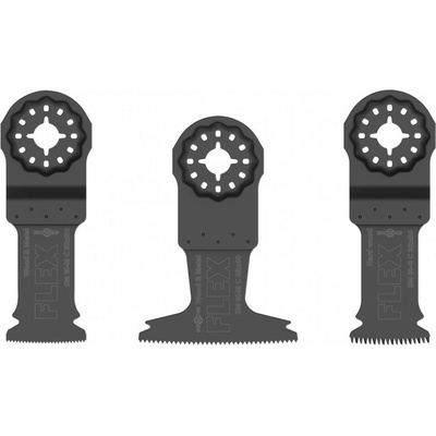 FLEX SM BI-SET VE3 sada pílových plátkov STARLOCK na drevo a kov 531055