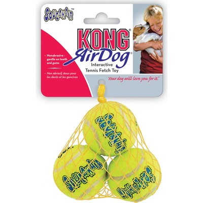 Kong tenis Air dog Míč malý 3 ks XS