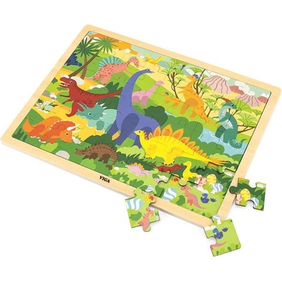 Viga na podložce potkáváme dinosaury 48 dílků
