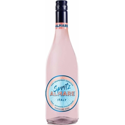 ALMARE SPRITZ RUŽOVÝ GRAPEFRUIT 8% 0,75 l (čistá fľaša)